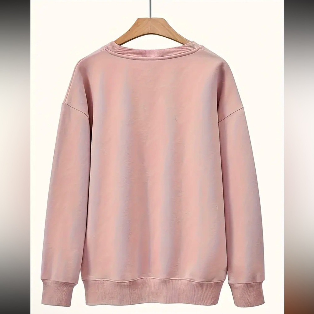 Homebody Long sleeve Graphic Pullover Sweatshirt NEW - Picture 3 of 3
